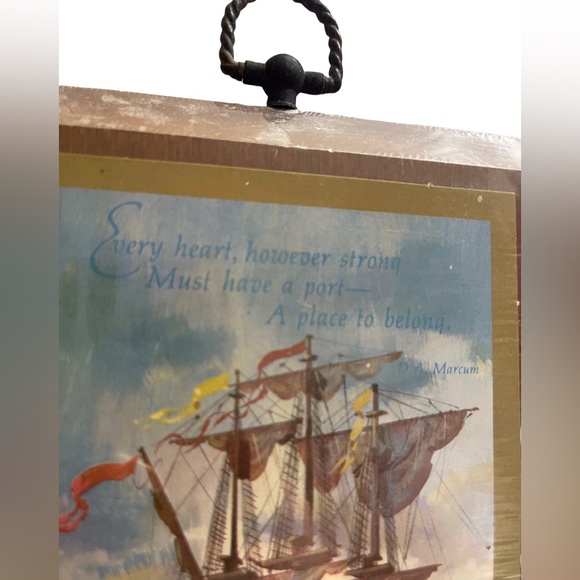 Vintage 1973 American Greetings wall plaques wrapped in original plastic - Picture 3 of 16